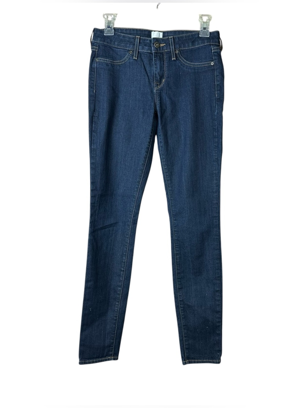 Rich & Skinny Dark Blue Denim Jeans Women Sz 26